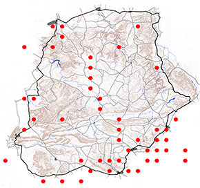 African Cuckoo Waterberg distribution