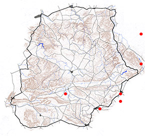 Sedge Warbler Waterberg distribution